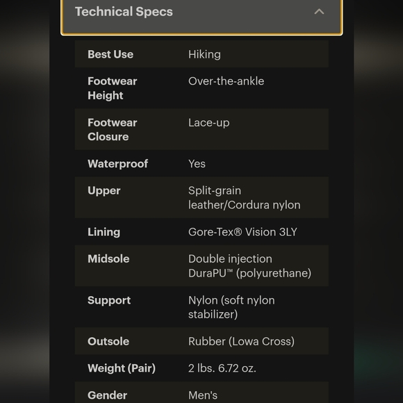 Lowa Zephyr GTX Mid TF Wolf Gray Waterproof Goretex Hiking Boot Mens Size 13 - Picture 13 of 13